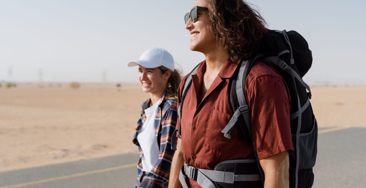 Mujeres en su extensión bleisure de viaje